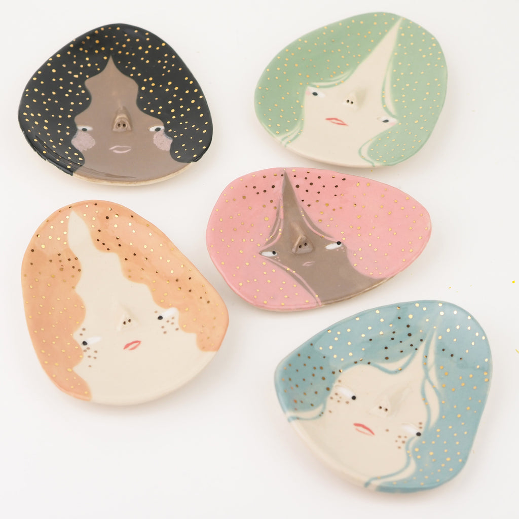 Golden Dots Collection: Ella the Jewelry DIsh