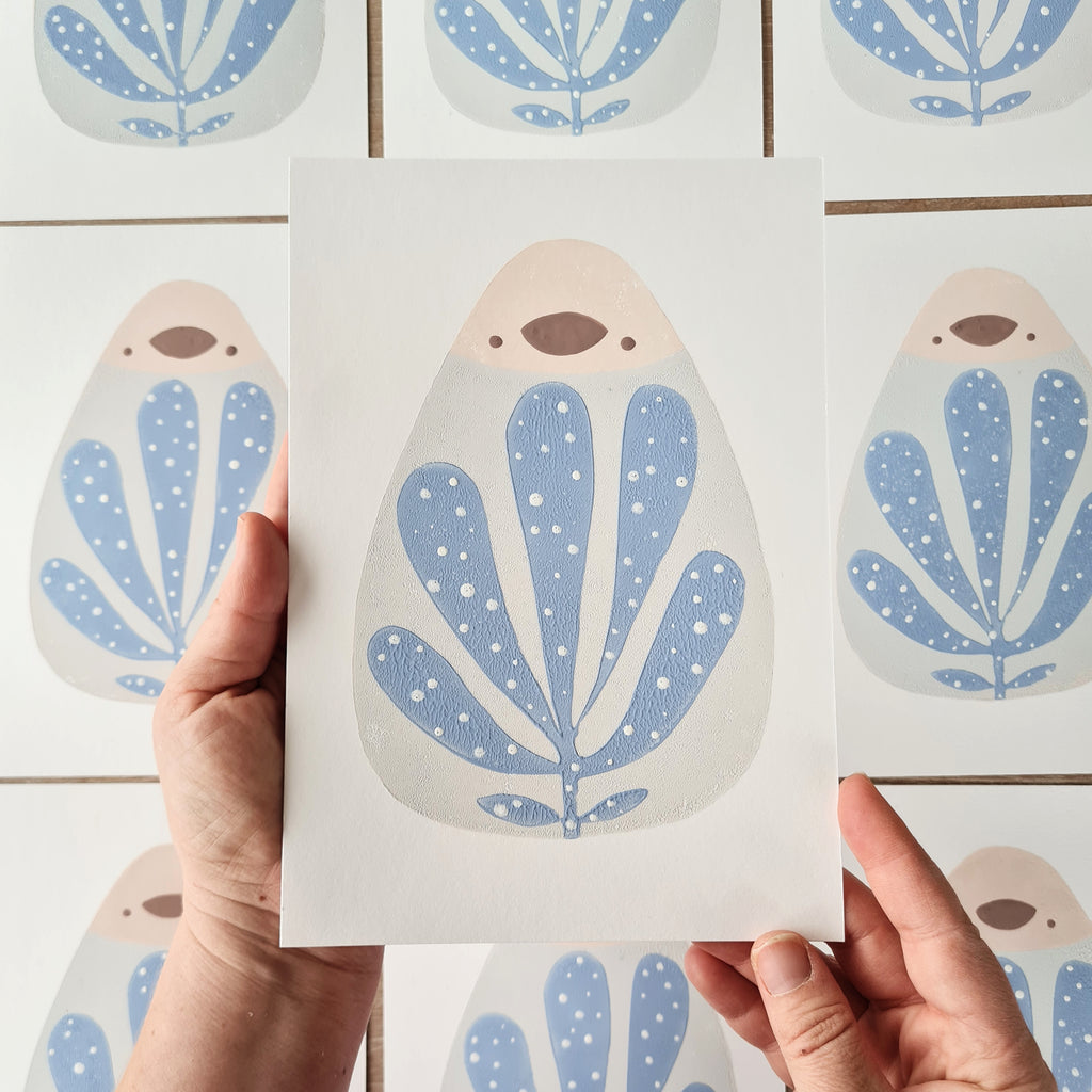 Try-out Collection: Lucky Potato Lino Print