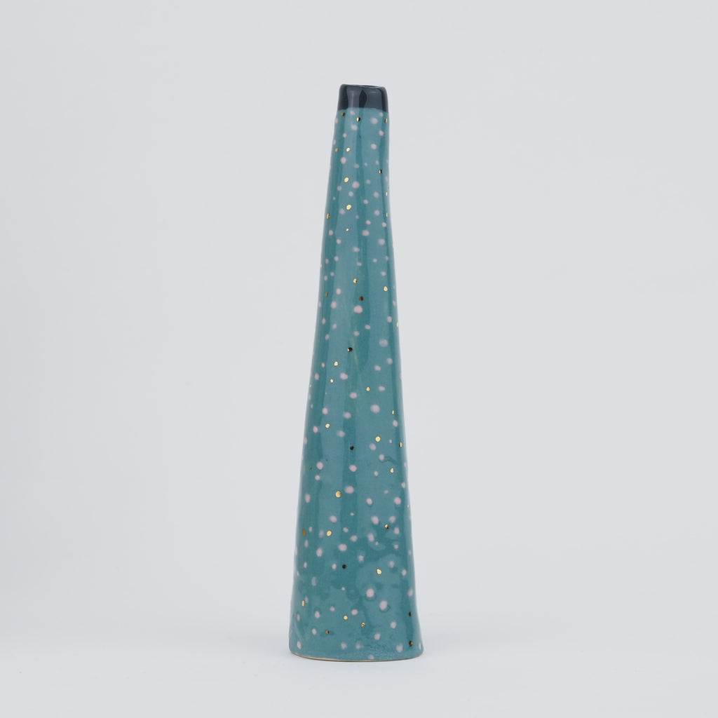 Golden Dots Collection: Alma the Weirdo Bud Vase