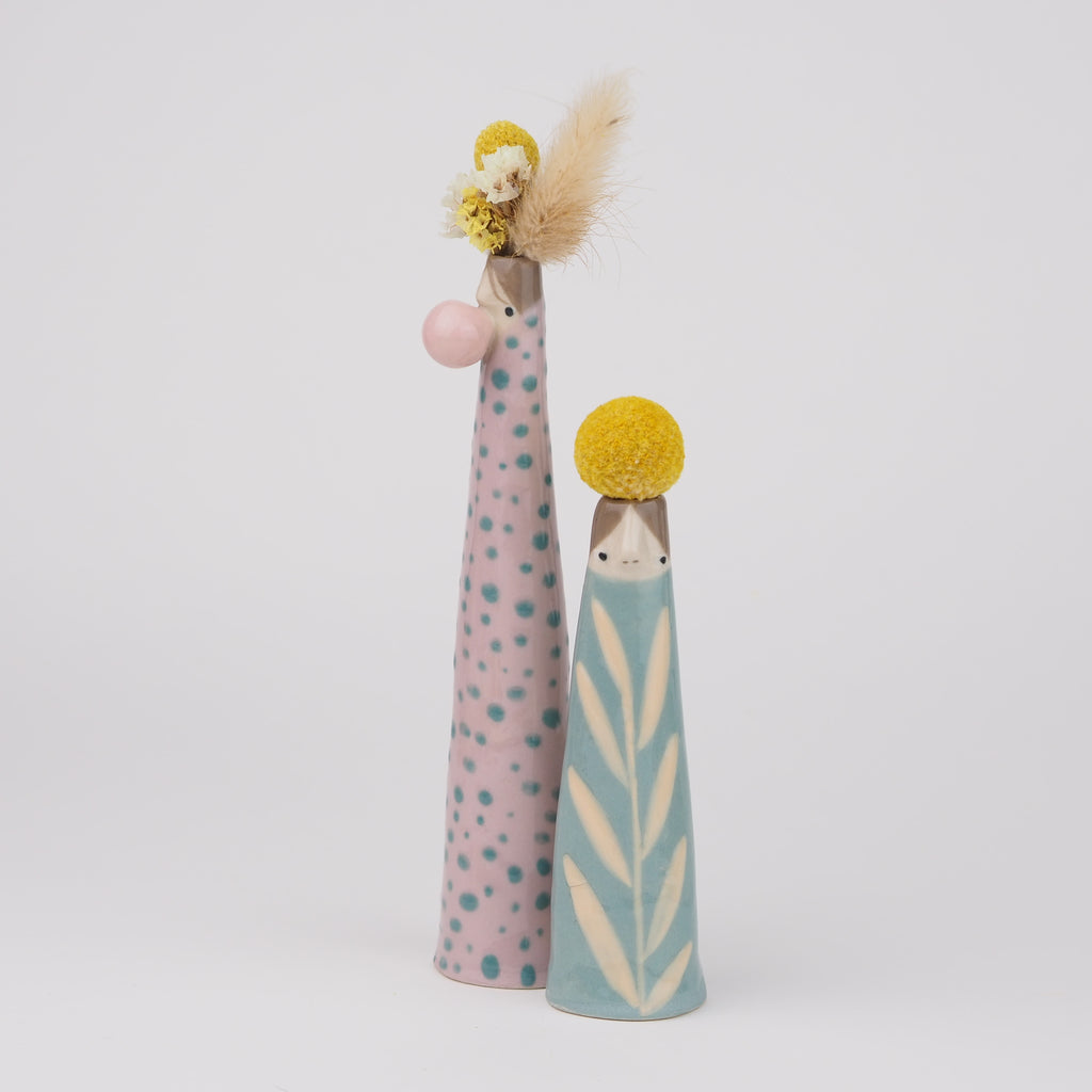 Wanda the Weirdo Bud Vase (Slip Cast built)