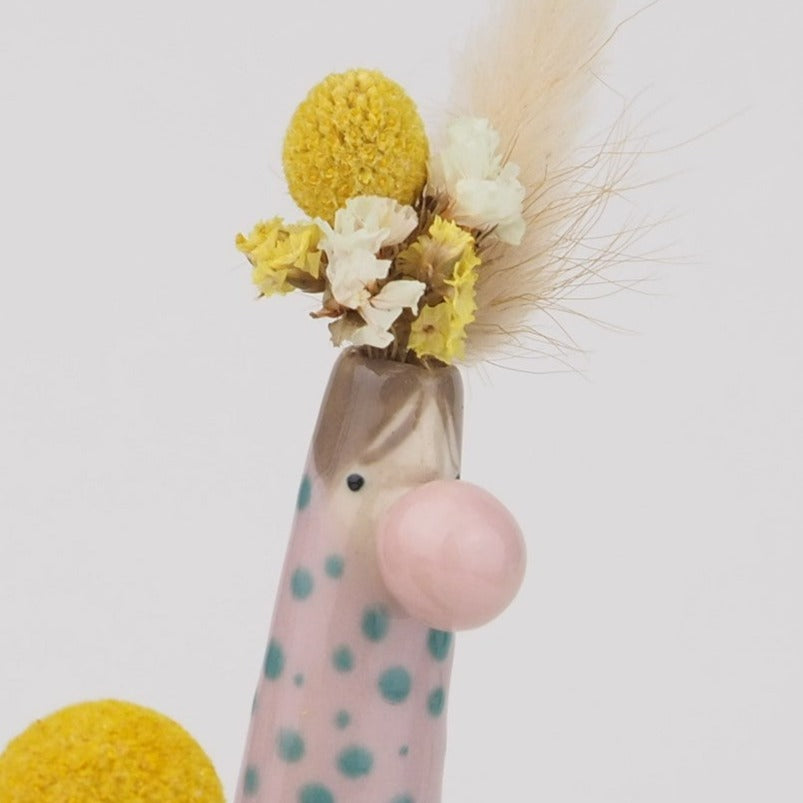 Wanda the Weirdo Bud Vase (Slip Cast built)