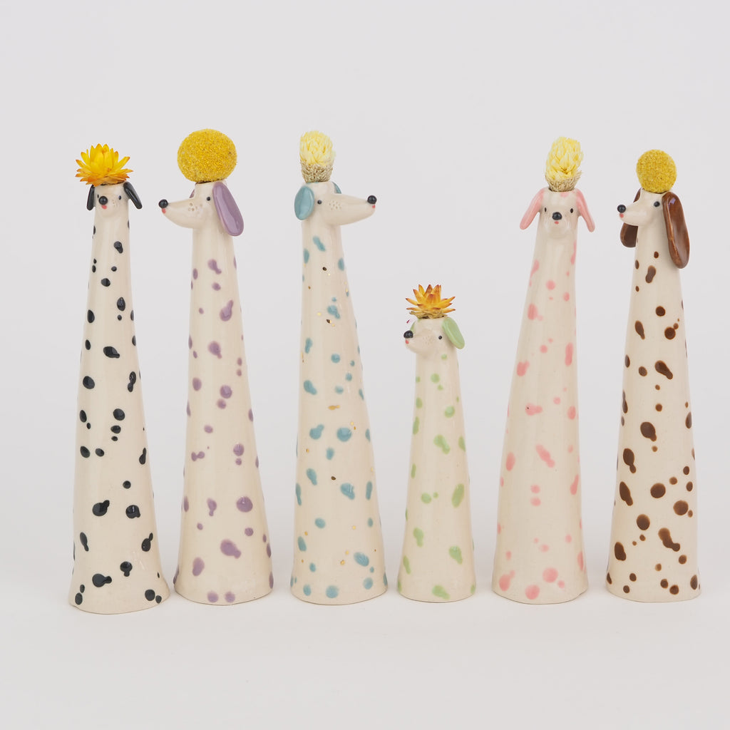Dorothy the Weirdo Pup Vase (reserved for Janet)