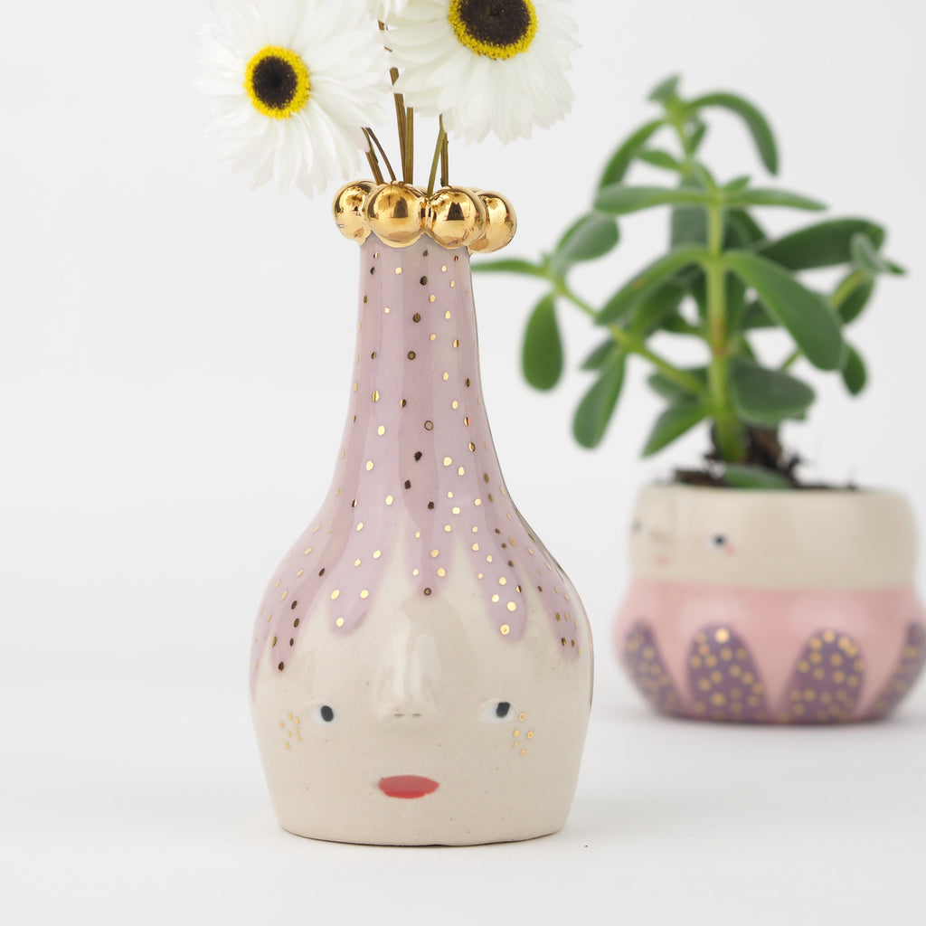 Golden Dots Collection: Candace the Vase