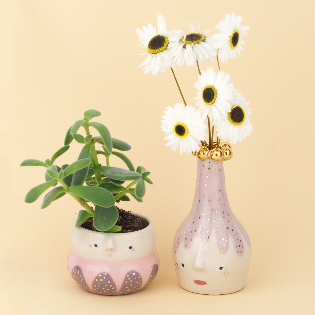 Golden Dots Collection: Candace the Vase