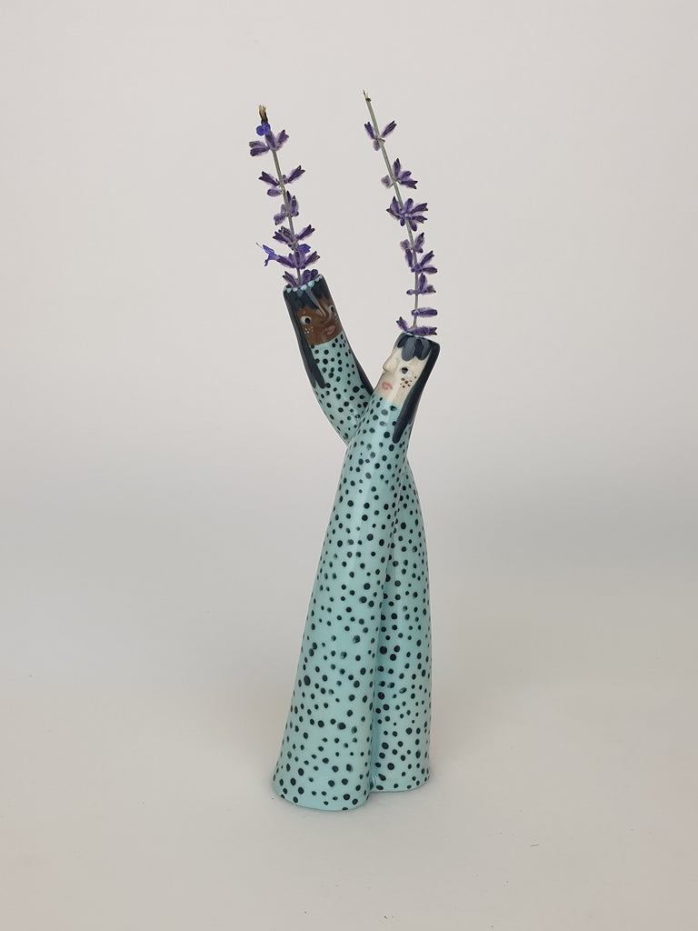 Francis & Famke the Cuddling Bud Vase