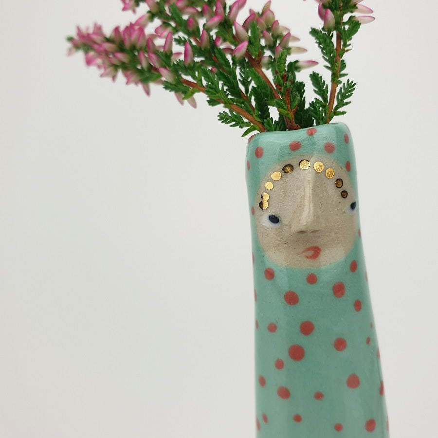 Golden Dots collection: Bella the Bud Vase