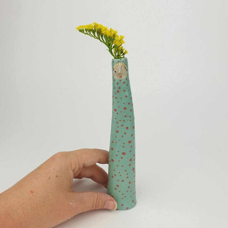 Golden Dots collection: Bella the Bud Vase