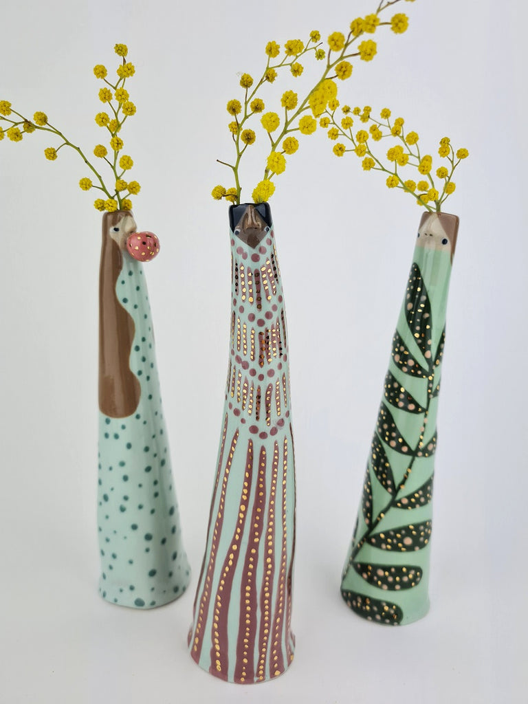 Golden Dots Collection: Katia the Bud Vase