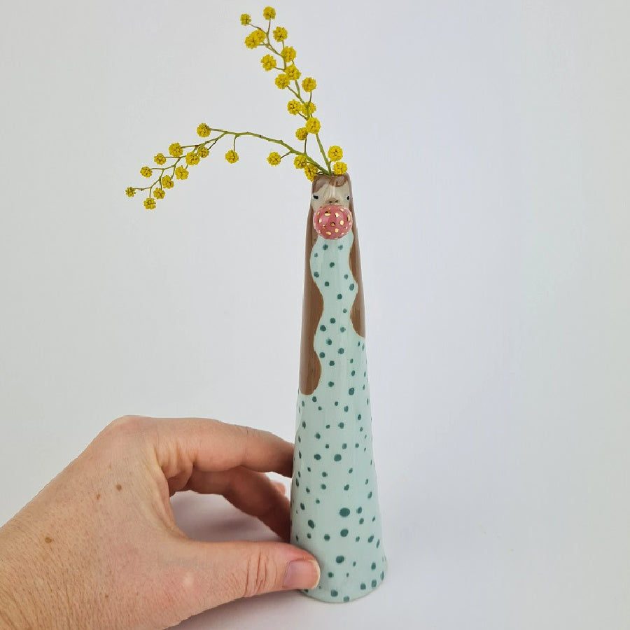 Golden Dots Collection: Dew the Bud Vase