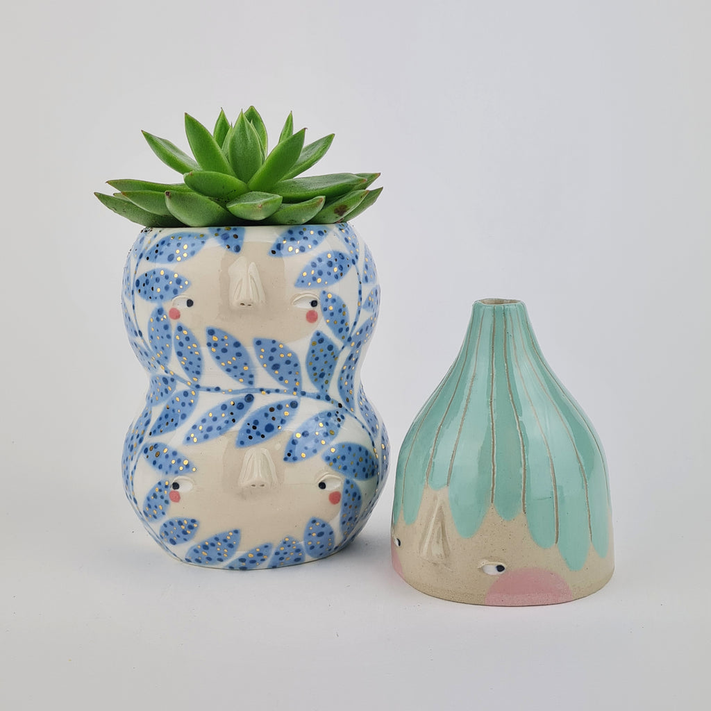 Golden Dots Collection: Suze & Samuel the Big Twin Vase