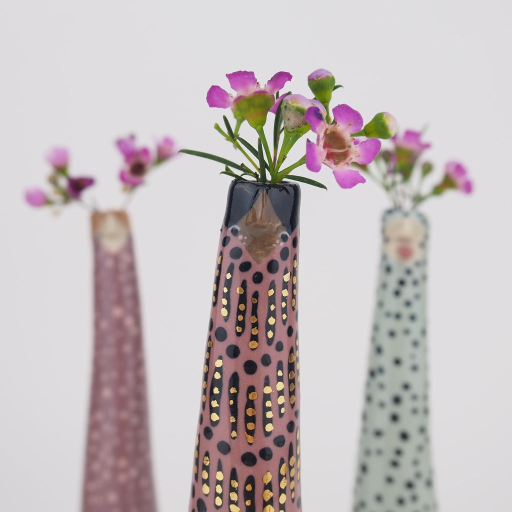 Golden Dots Collection: Kate the Bud Vase