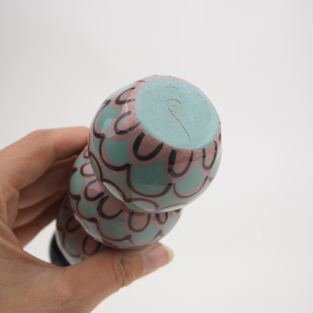 Seconds Collection Larisa the Bubbly Bud Vase