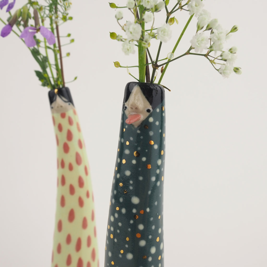 Golden Dots Collection: Bibi the Bud Vase