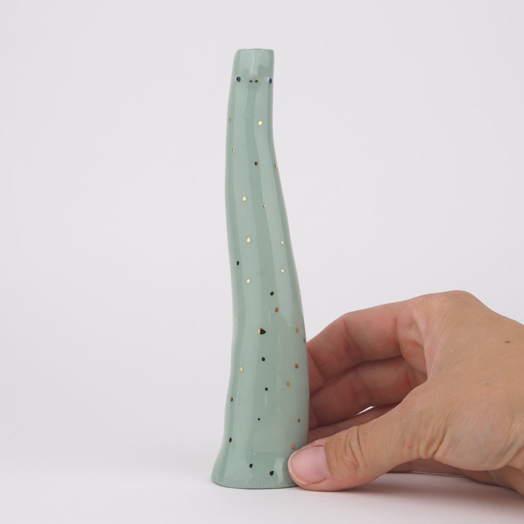 Golden Dots Collection: Steffi the Naked Bud Vase