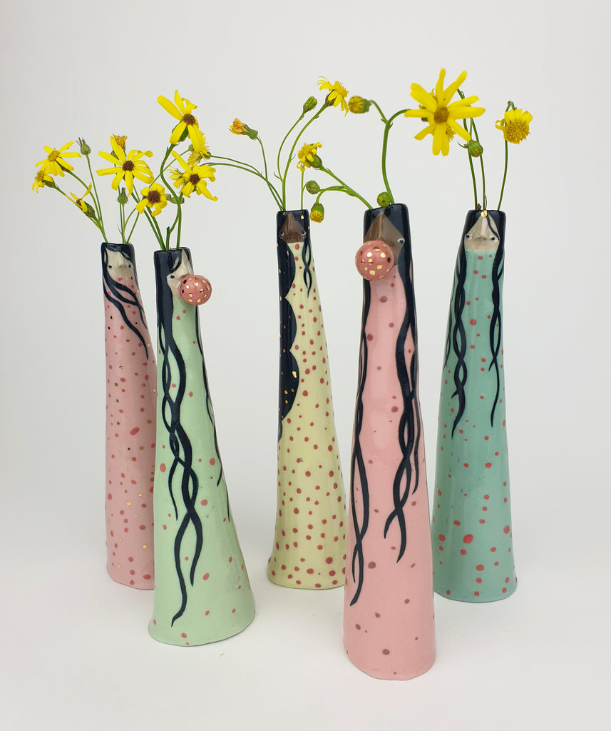 Golden Dots collection: Susanna the Bud Vase