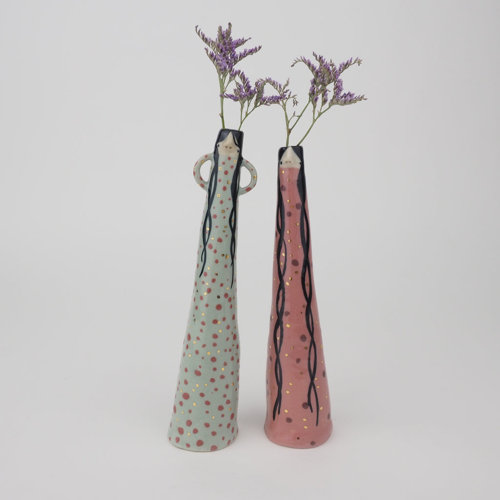 Golden Dots Collection: Christine the Bud Vase