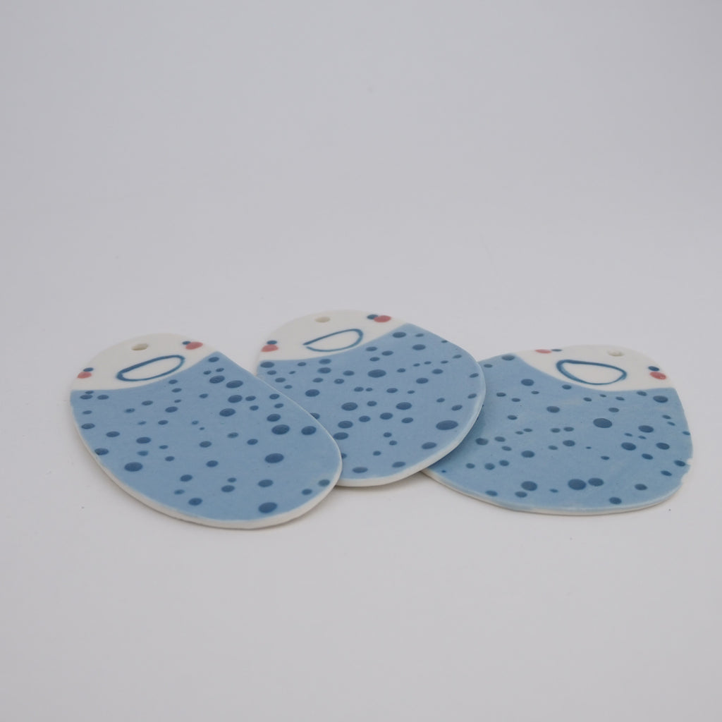Porcelain Ornament Set