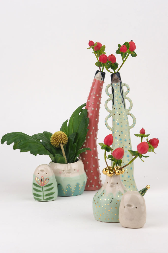 Golden Dots Collection: Mimi the Mini Vase