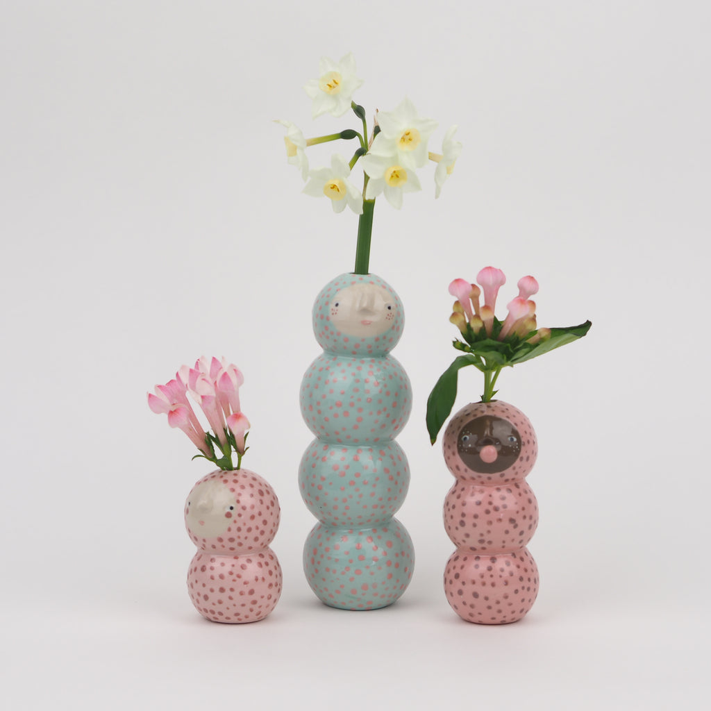 Iris the Bubbly Bud Vase