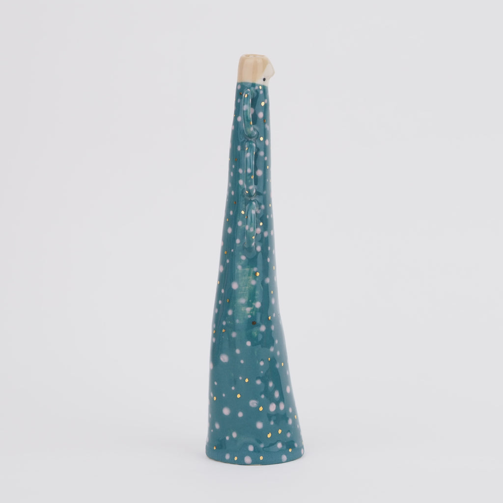 Golden Dots Collection: Jun the Weirdo Bud Vase