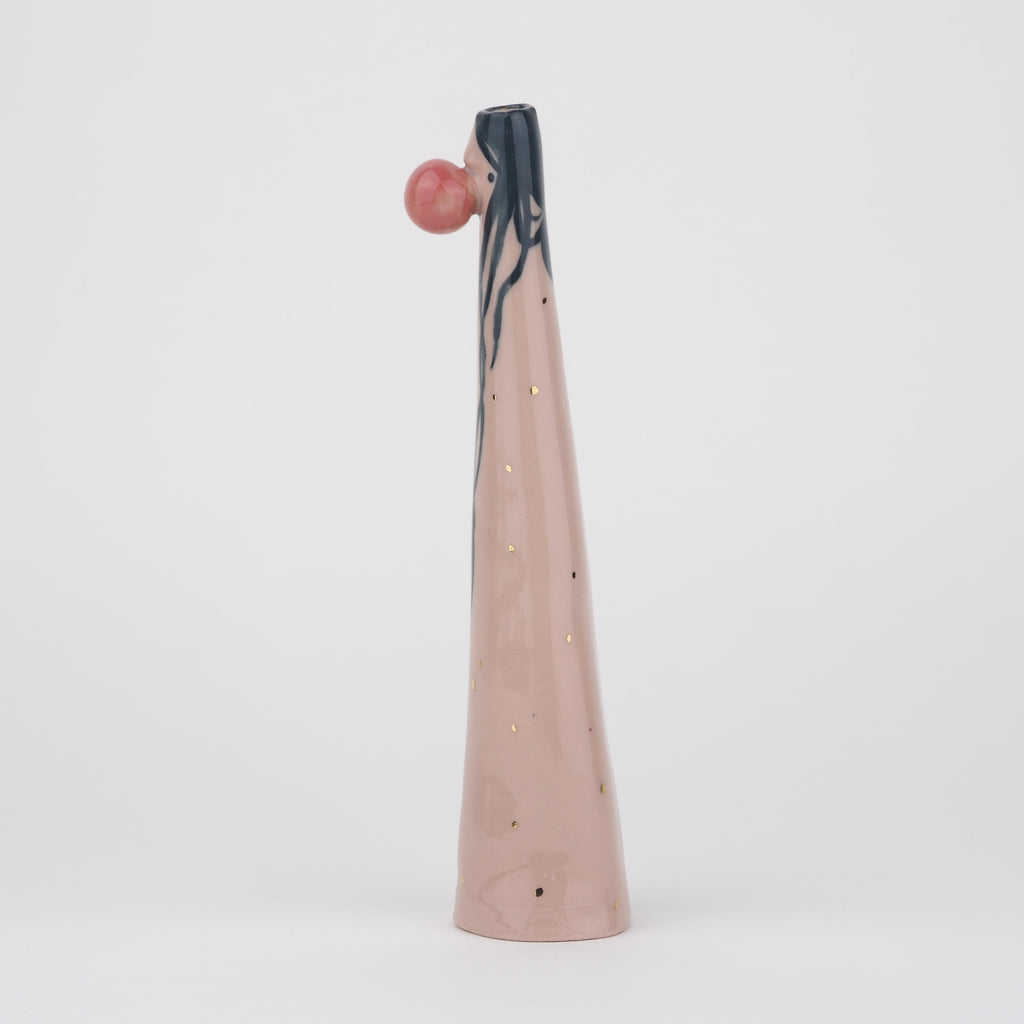 Golden Dots Collection: Maddie the Naked Bud Vase