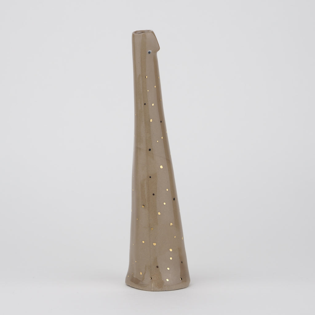 Golden Dots Collection: Sandy the Naked Bud Vase