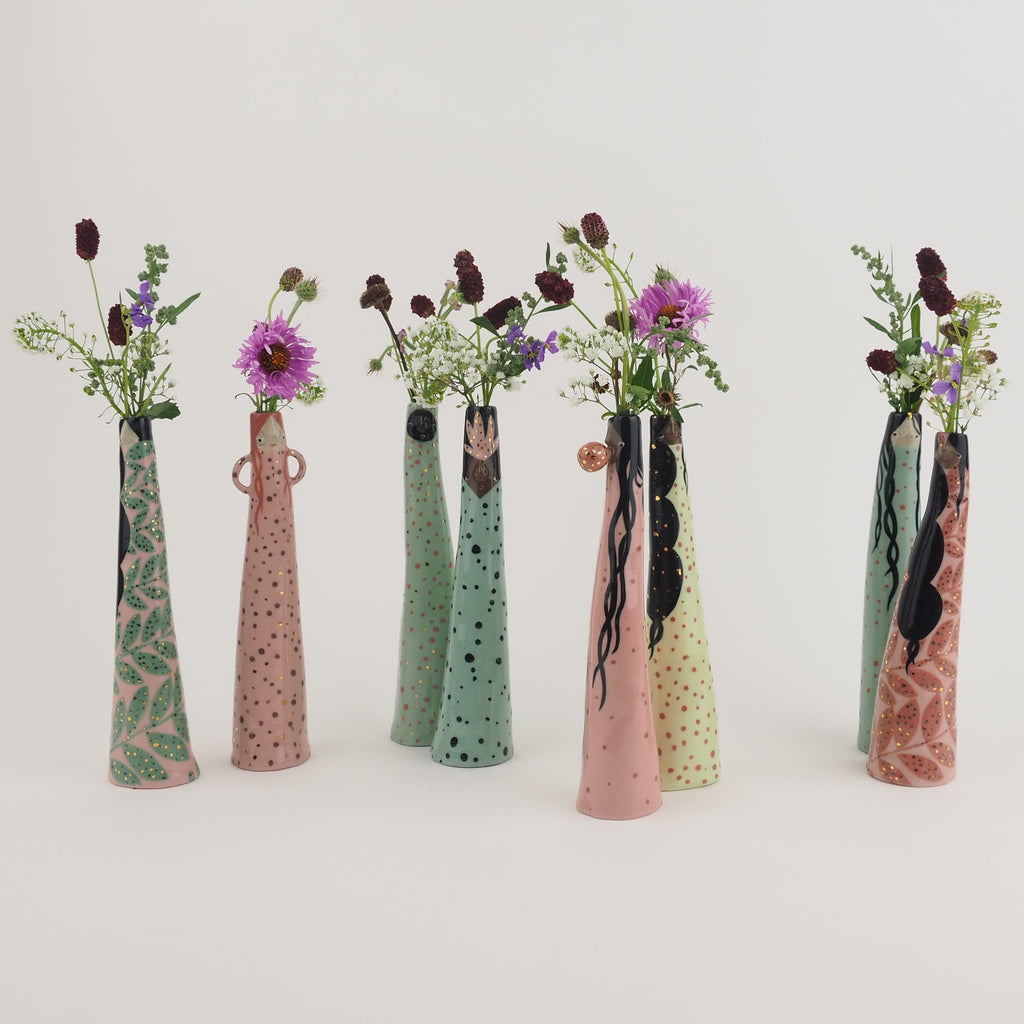 Golden Dots Collection: Rose the Bud Vase