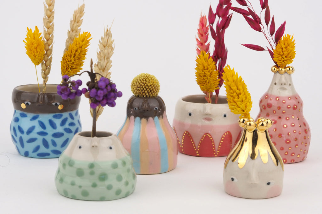 Golden Dots Collection: Nora the Tiny Vase