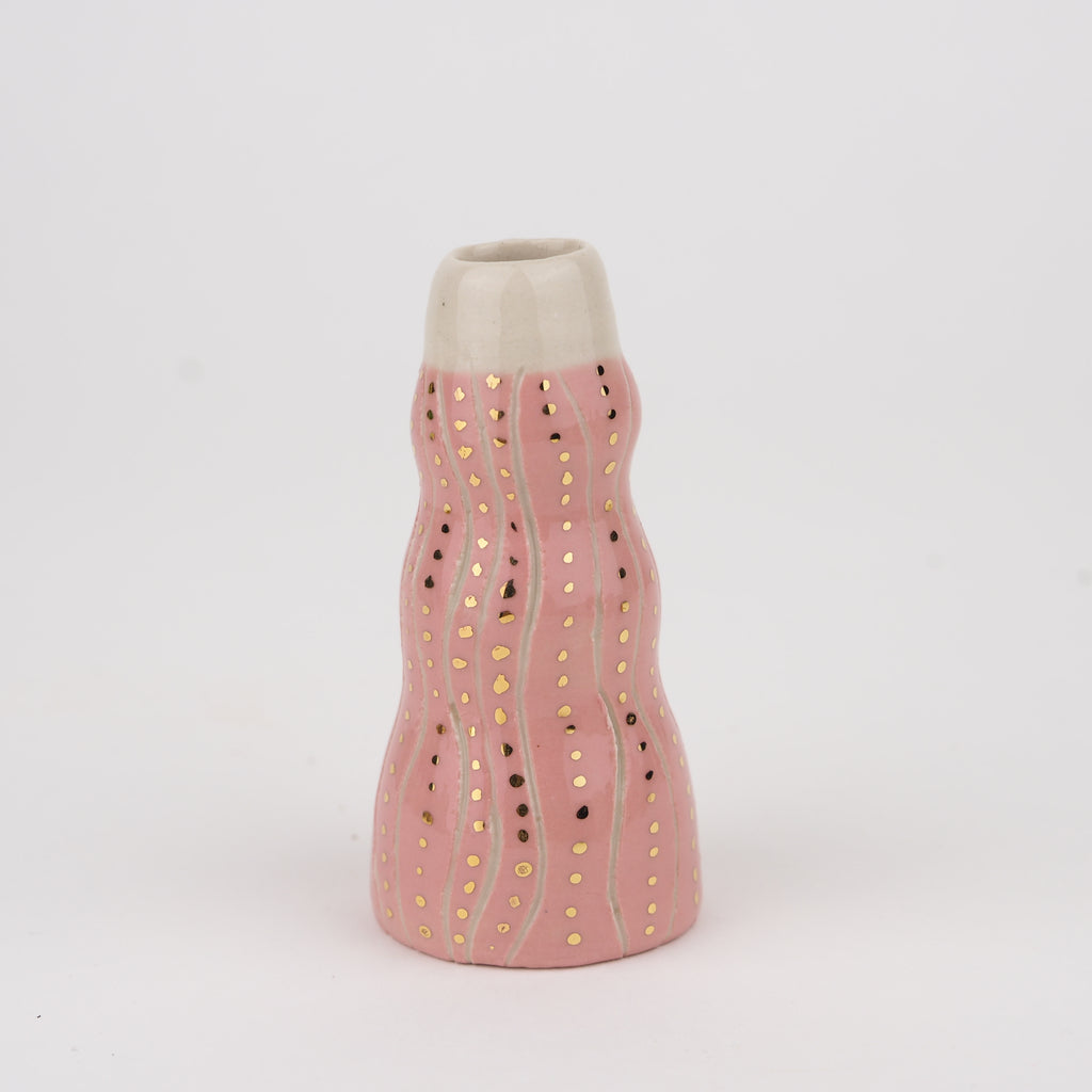 Golden Dots Collection: Steffie the Mini Vase