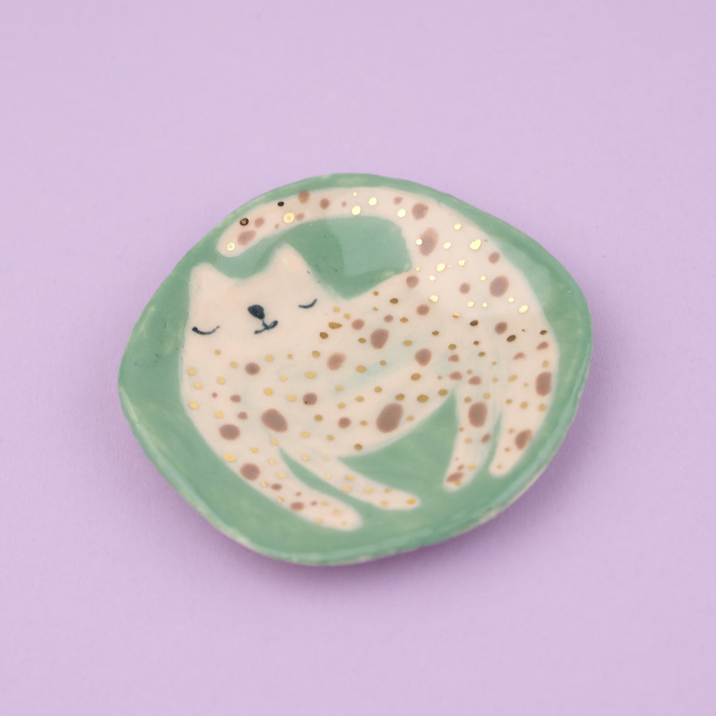 Seconds Collection: Small Leopard Dish