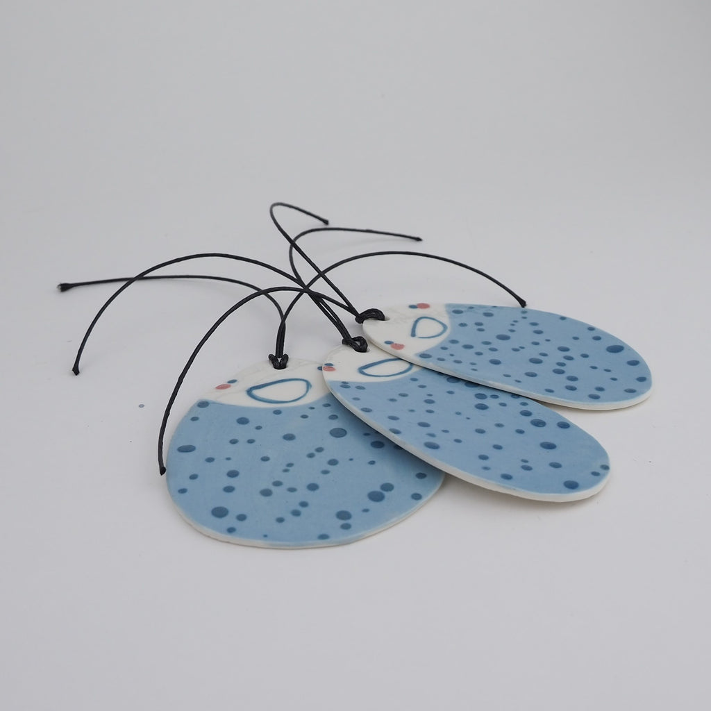 Porcelain Ornament Set