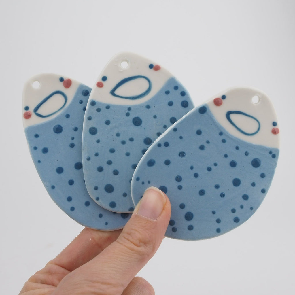 Porcelain Ornament Set