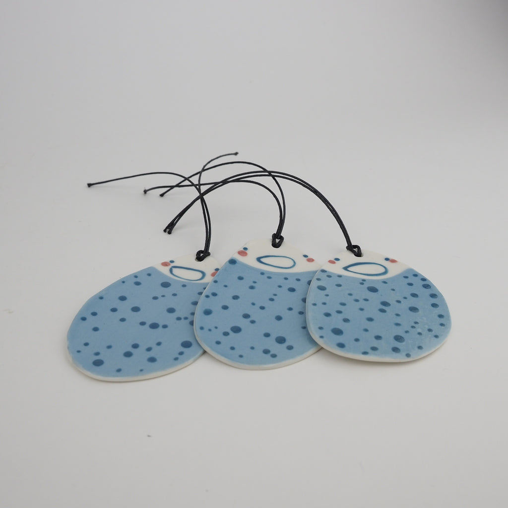Porcelain Ornament Set